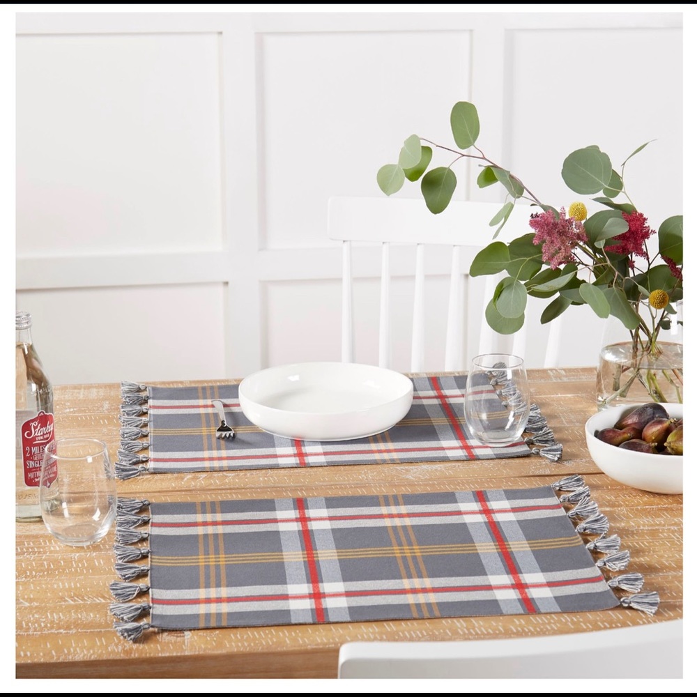 Boho placemats set